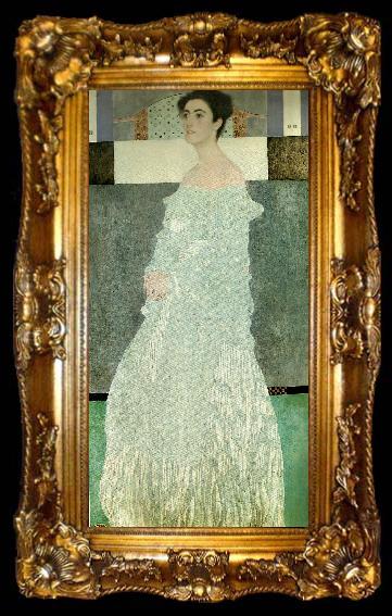 framed  Gustav Klimt portratt av margaret stonboroughwittgenstein, ta009-2